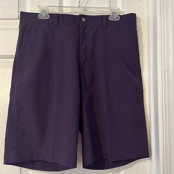 Men’s Callaway Plumb Colored 100% Polyester Athlete Golf Shorts Size 34 - Picture 2 of 6